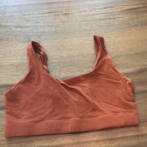 Everlane Orange Bralette